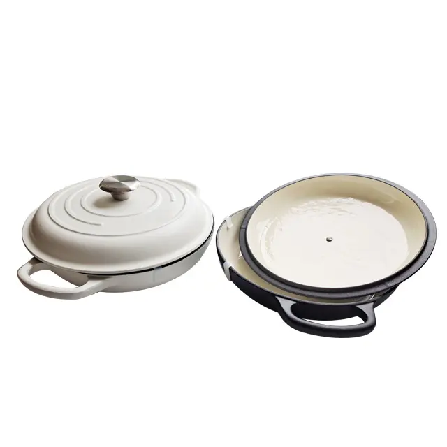 Enamel Coated Cast Iron Casserole